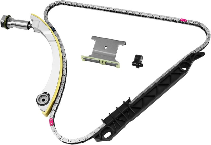 GDO Store 2.4 Ecotec Timing Chain Kit W/Tensioner 94201S Compatible with 2010-2017 Chevy Equinox Malibu, GMC Terrain, Buick Verano Regal Lacrosse, Saturn Aura/Vue,2.4L 2.0L 2.2#12680750 kit cadena de tiempo - Image 1